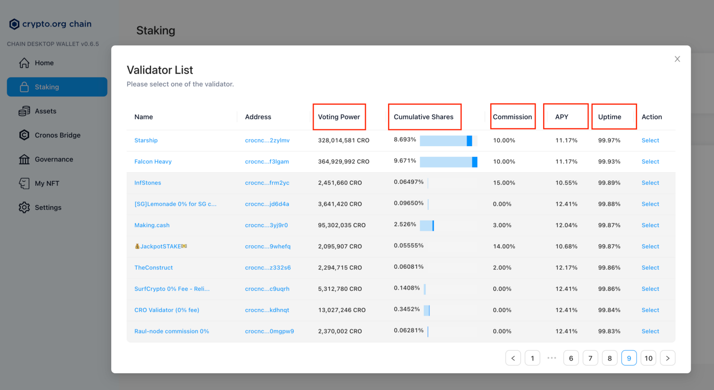How to Choose a Validator to Delegate on the Crypto.org Chain | by Kai  Zhang | Medium
