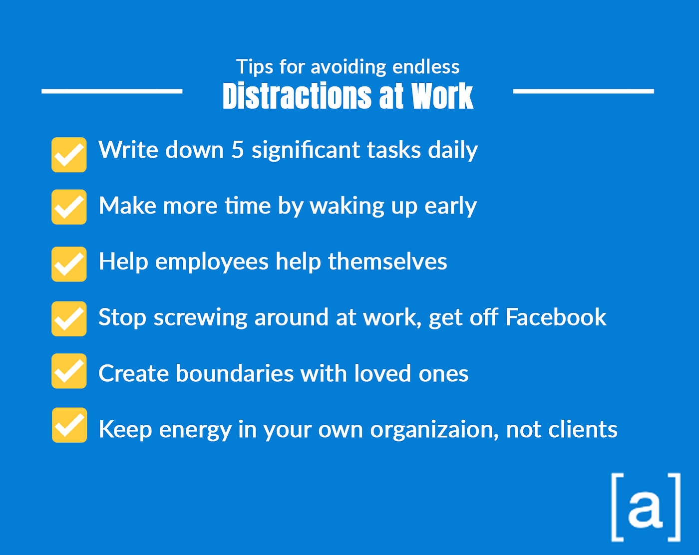Overcoming Distractions In Your Business | by Erik J. Olson | Medium, image size:1400x1112