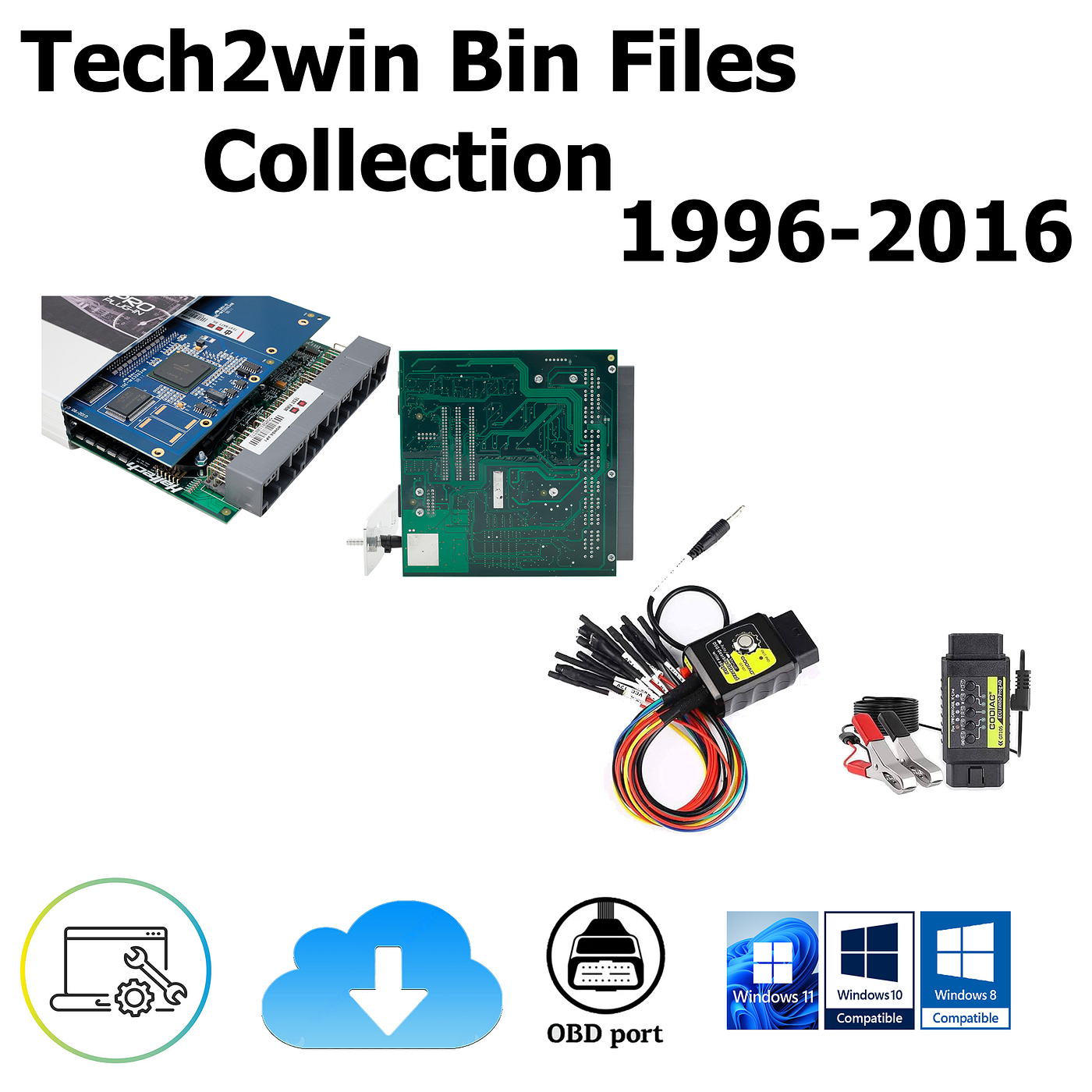 Tech2win Colección de Archivos de Papelera Holden gm opel vauxhall chevrolet 1996–2016