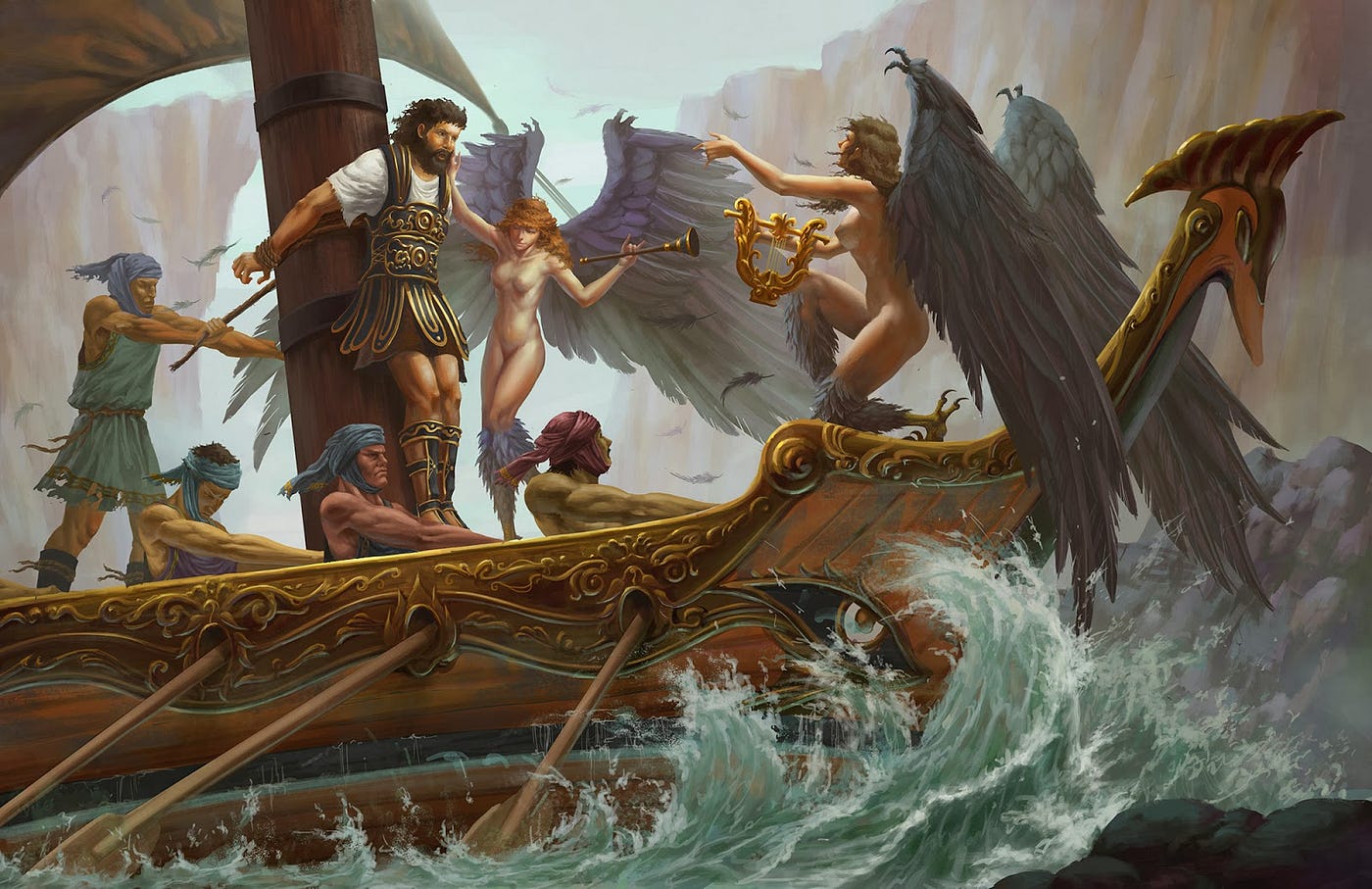 The Lure of the Sirens in the Odyssey Isn't What You Think It Is, by  Douglas C. Bates