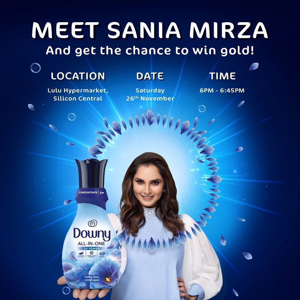 Sania mirza 3x