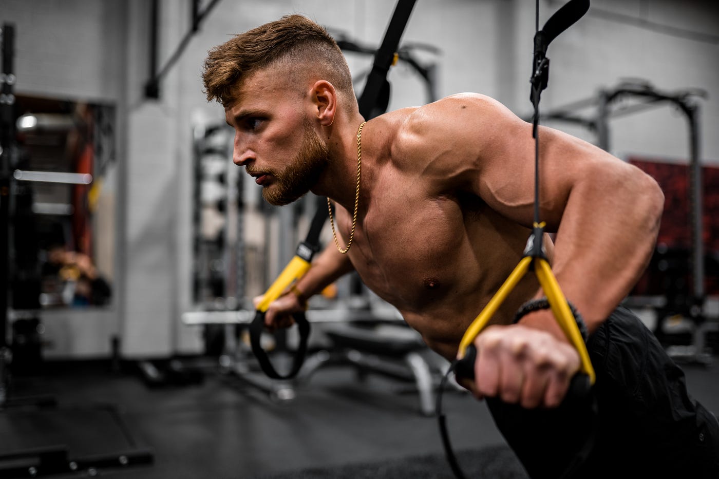 Want to Gain Serious Strength? Try TRX Training | by Kelsey Kryger | In  Fitness And In Health | Medium