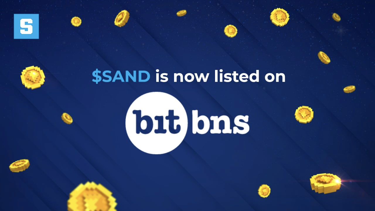 SAND Lists on Bitbns — The Crypto Exchange Making Cryptocurrencies  Accessible to Everyone at the Best Available Prices | by The Sandbox | The  Sandbox | Medium