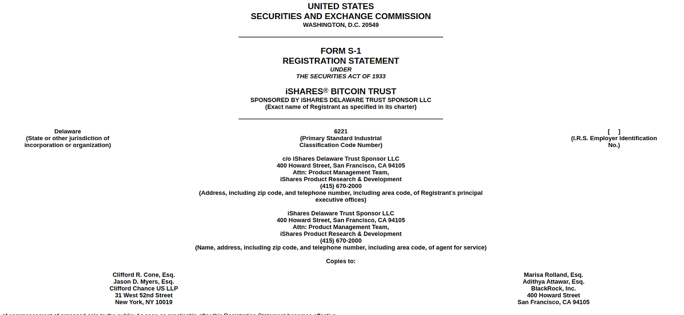 Spot Bitcoin ETF: BlackRock vs. the SEC | by Pontem Network | Pontem Network