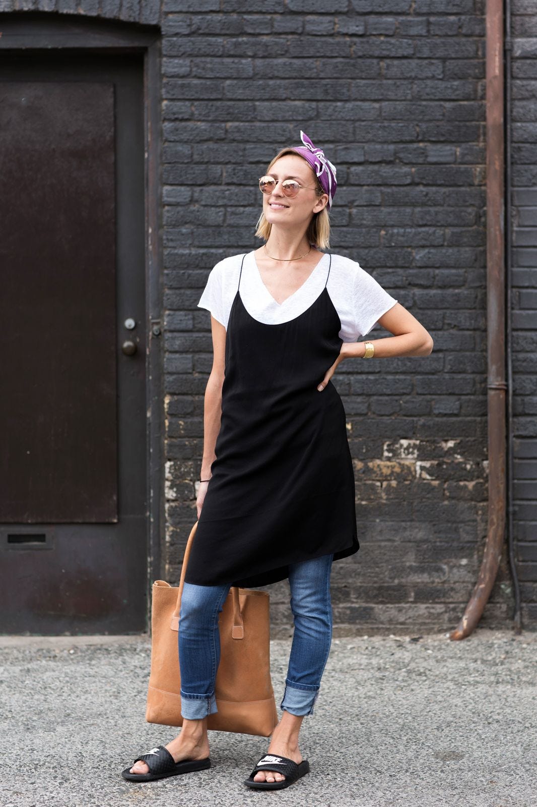 How To Wear The Cami Dress Without Looking Like You Are Going To Bed
