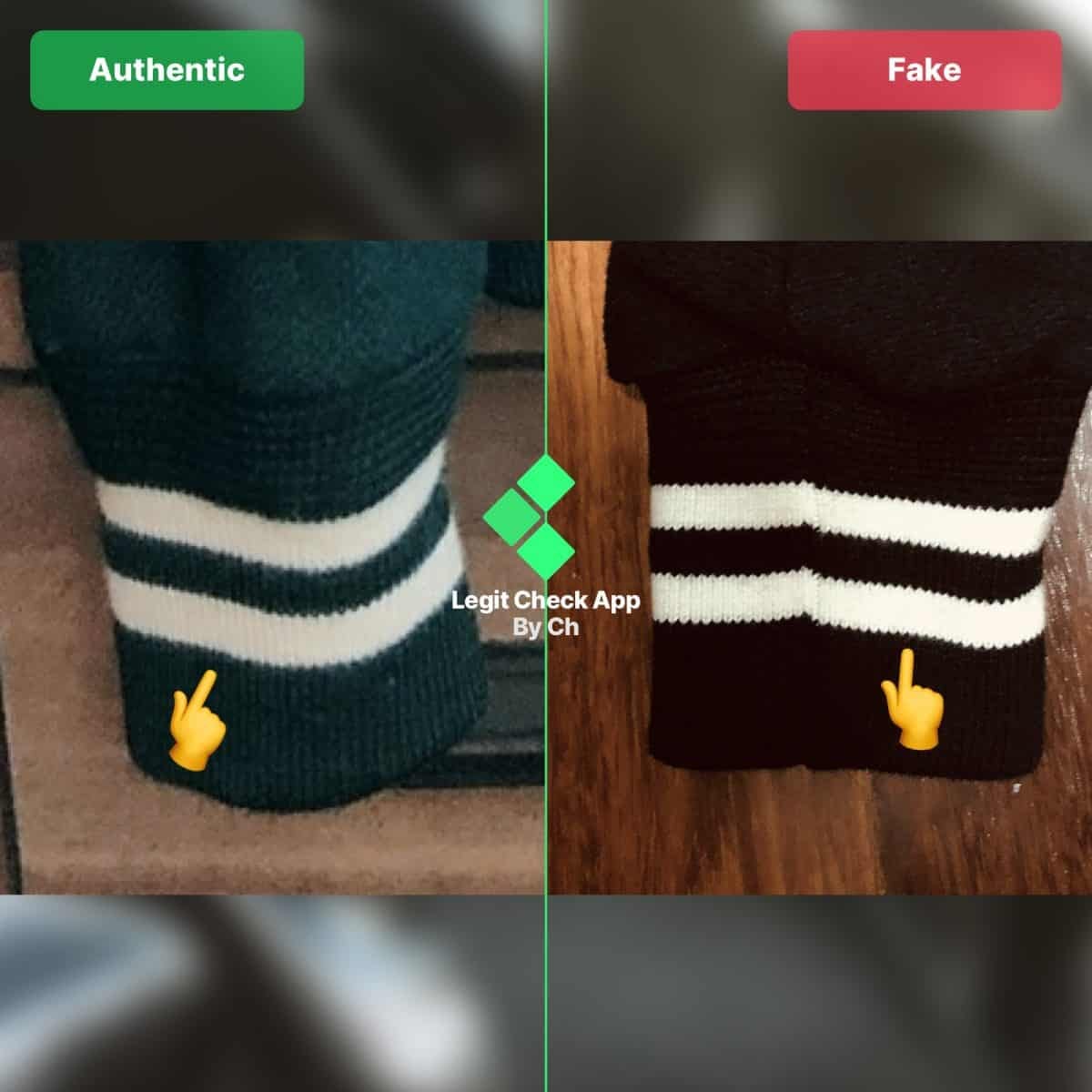 fake saint laurent vs real