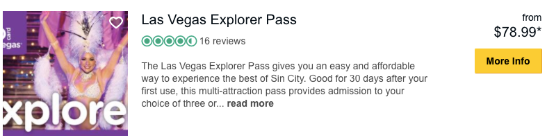 The Las Vegas Explorer Pass Just. Got. BETTER.
