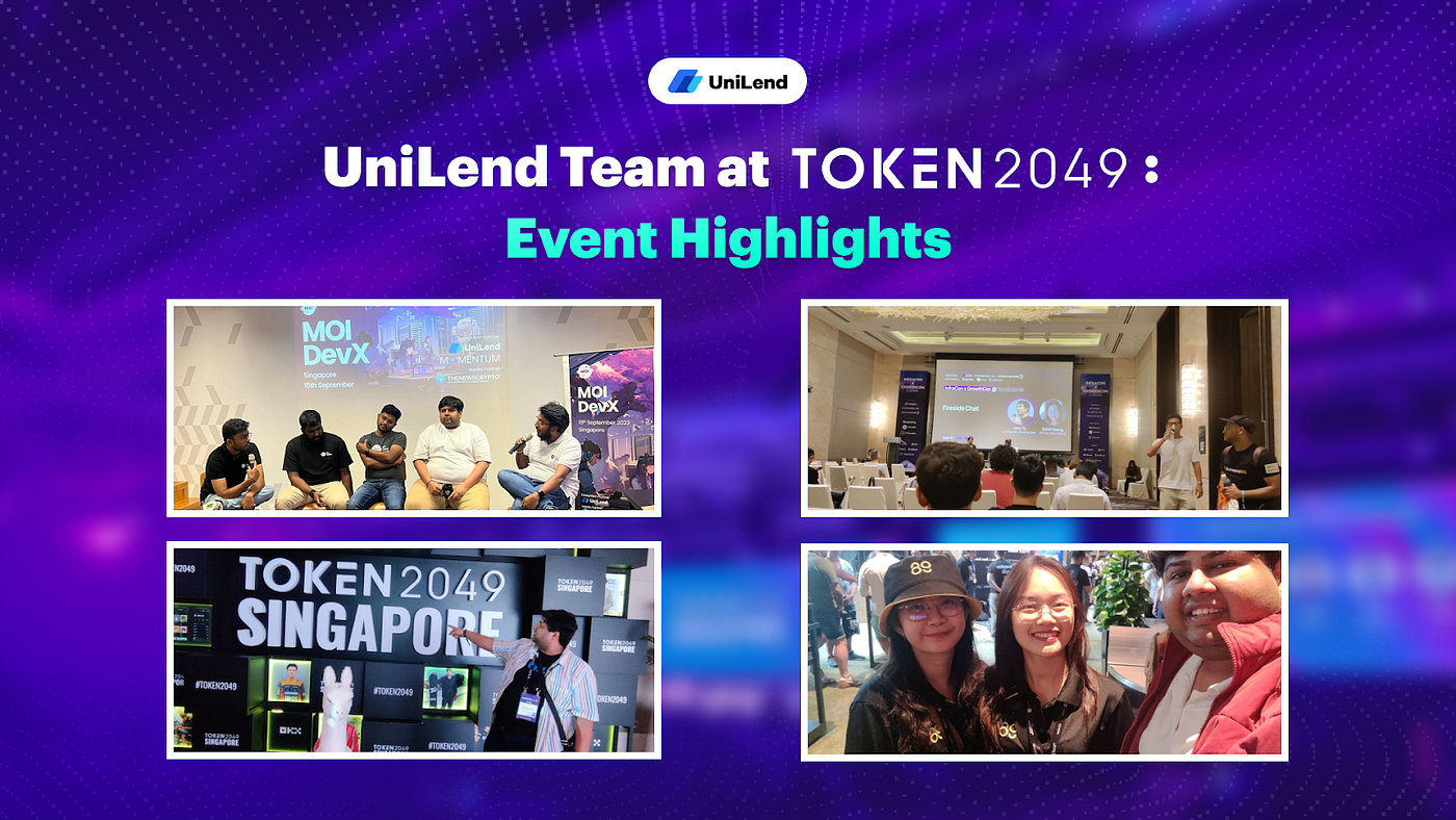 UniLend Finance at Token2049 Singapore: Event Highlights | by UniLend  Finance | Medium