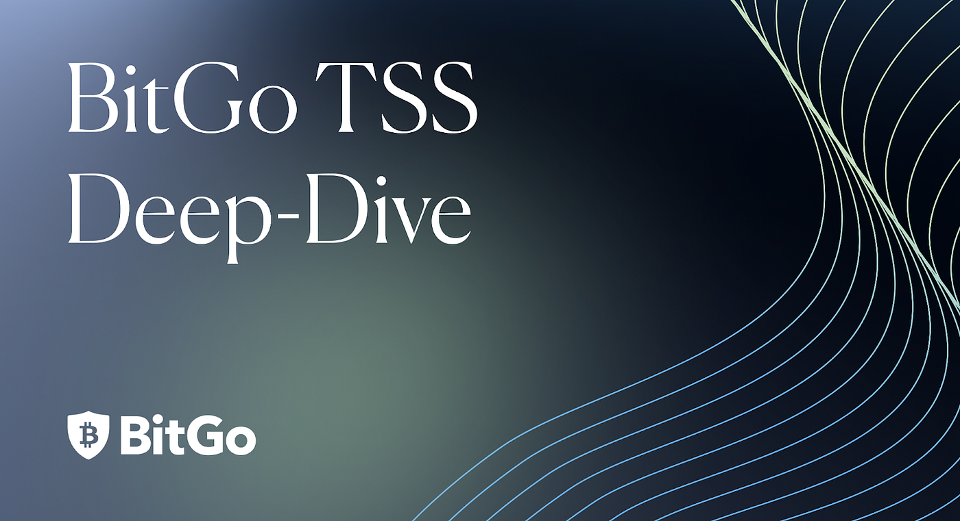 BitGo TSS: A technical deep-dive. To validate and process any transaction…  | by BitGo Editor | Official BitGo Blog