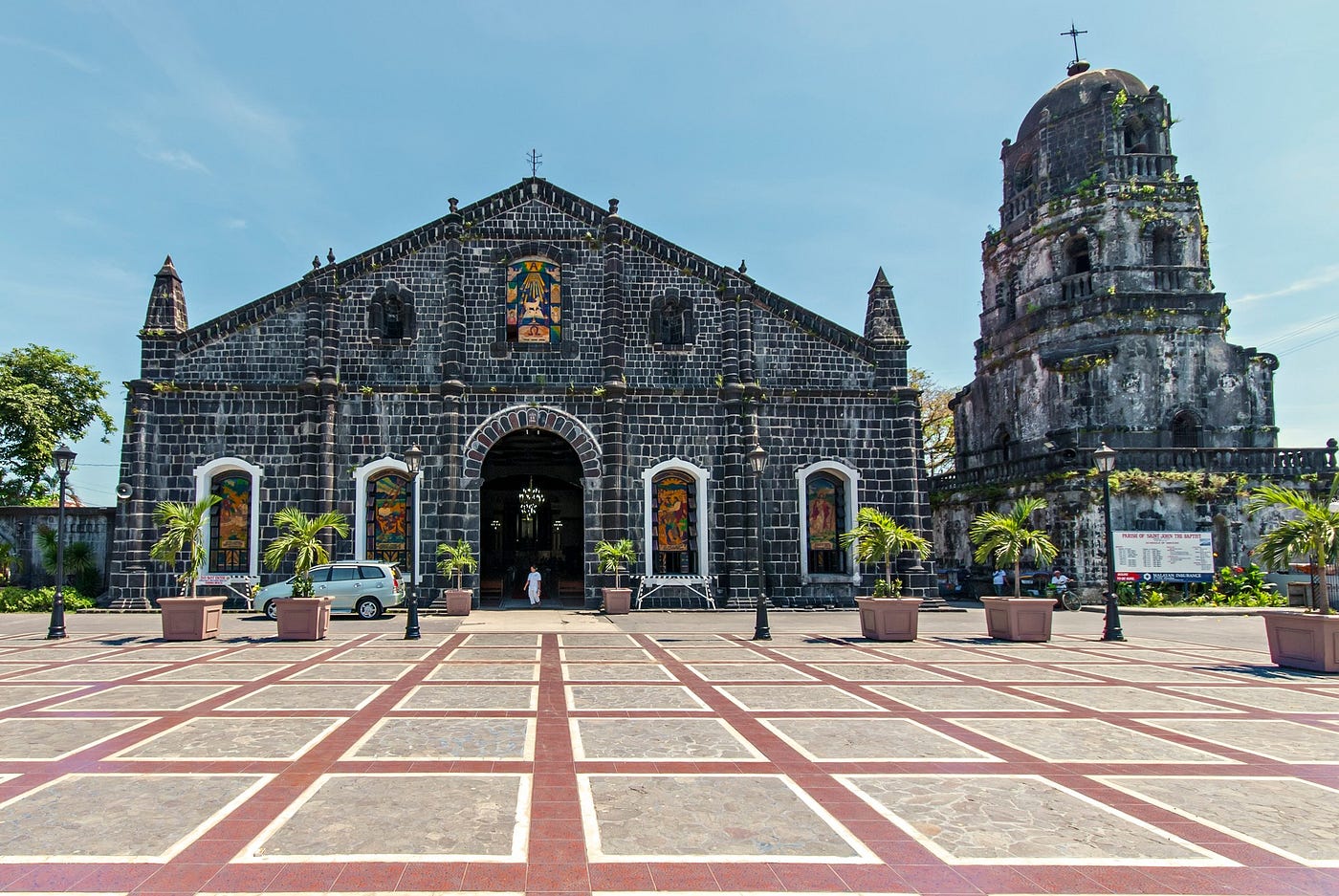 Artistry isn’t limited to metal. The St. John the Baptist Parish Church, built from volcanic stone in the 19th century, stands as a National Cultural Treasure. Its walls, etched with rare mason’s marks, tell a story of faith and the meticulous craft of their builders, offering a perfect view of Mayon Volcano
