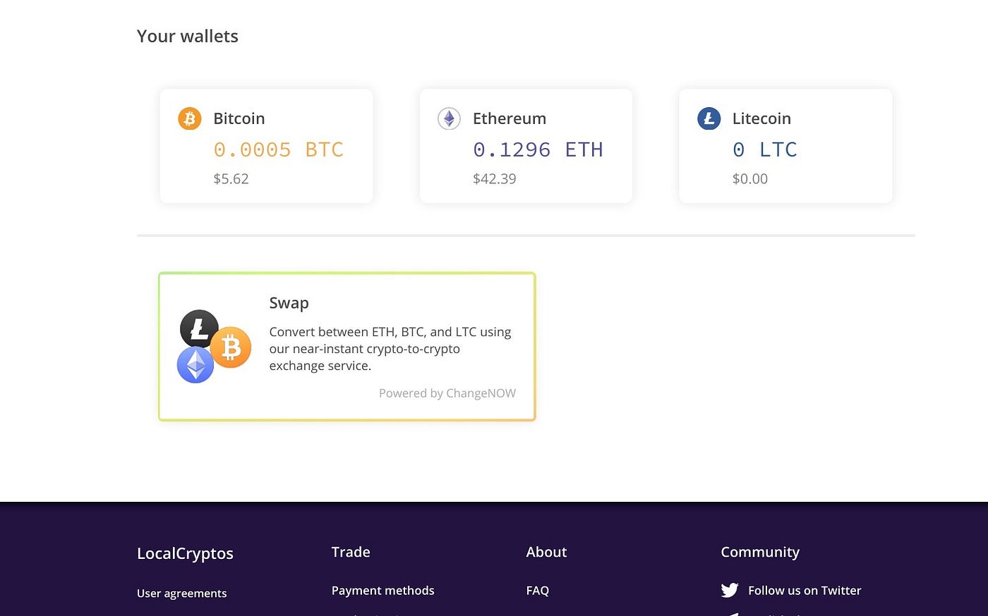 Access the Best Trades with ChangeNOW & LocalCryptos! | by ChangeNOW.io |  Medium