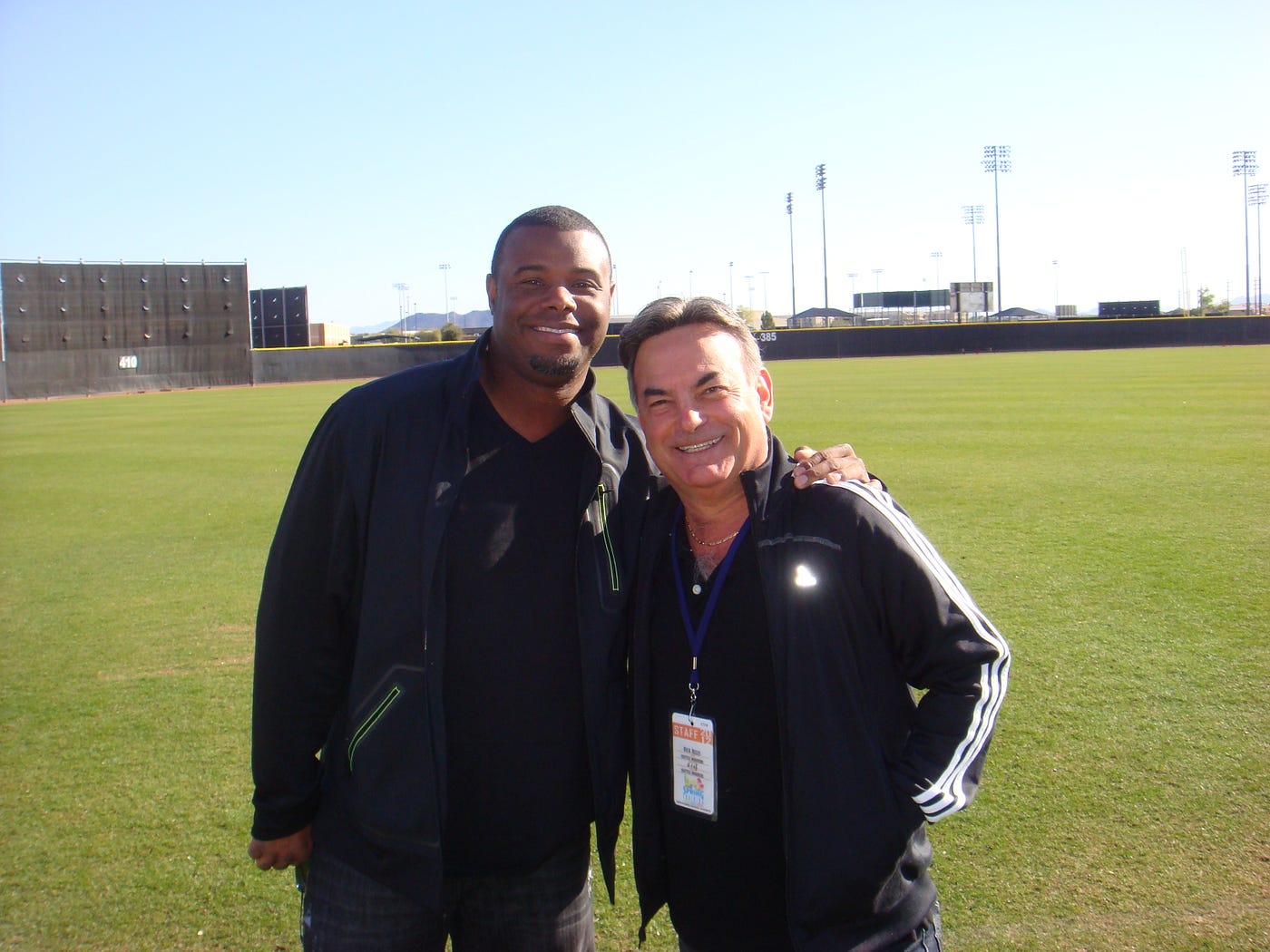 Rick Rizzs Catches Up With Ken Griffey Jr., by Mariners PR