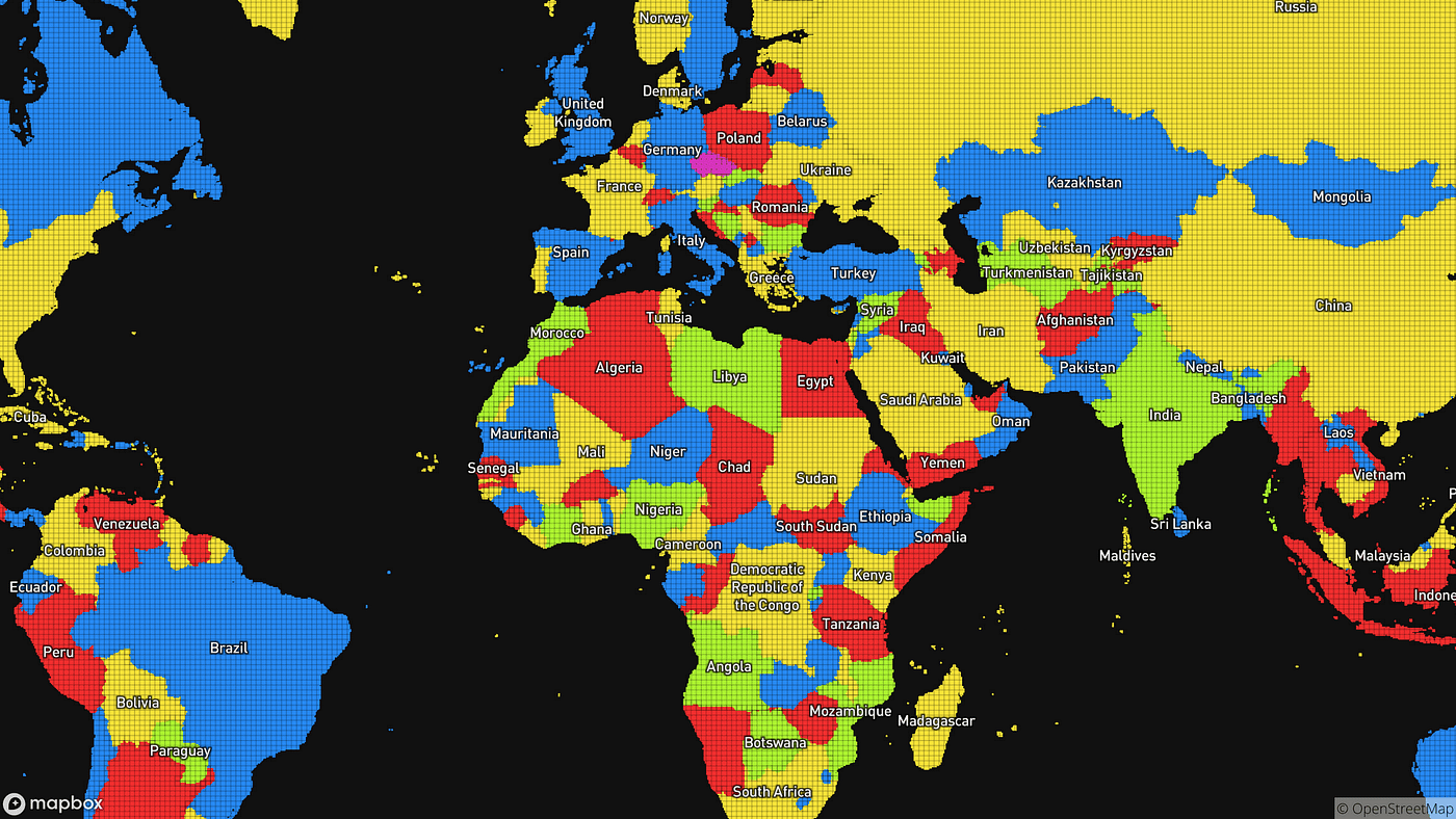 Country Extracts For OSM QA Tiles | By Mapbox | Maps For Developers