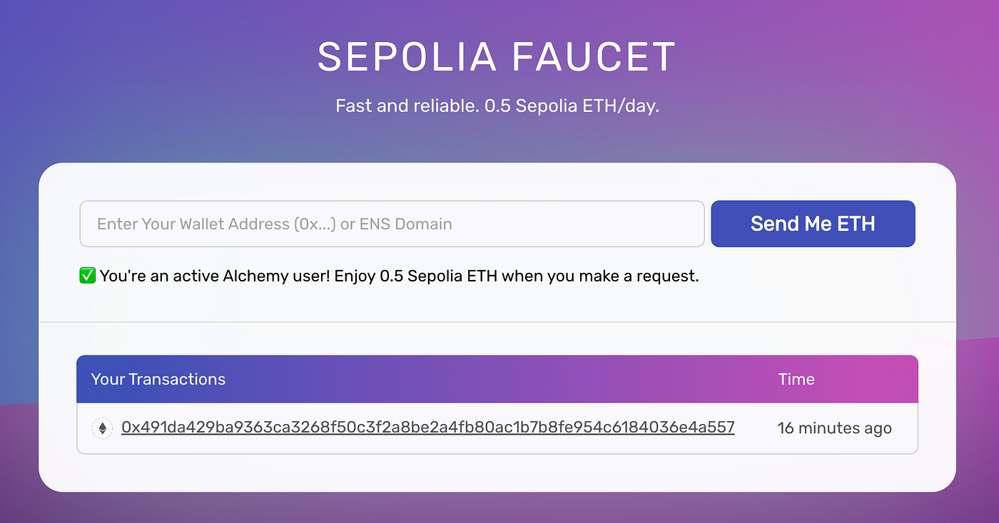 How to add the Sepolia testnet to MetaMask and Get Sepolia ETH from a  Faucet | by raZor | Medium