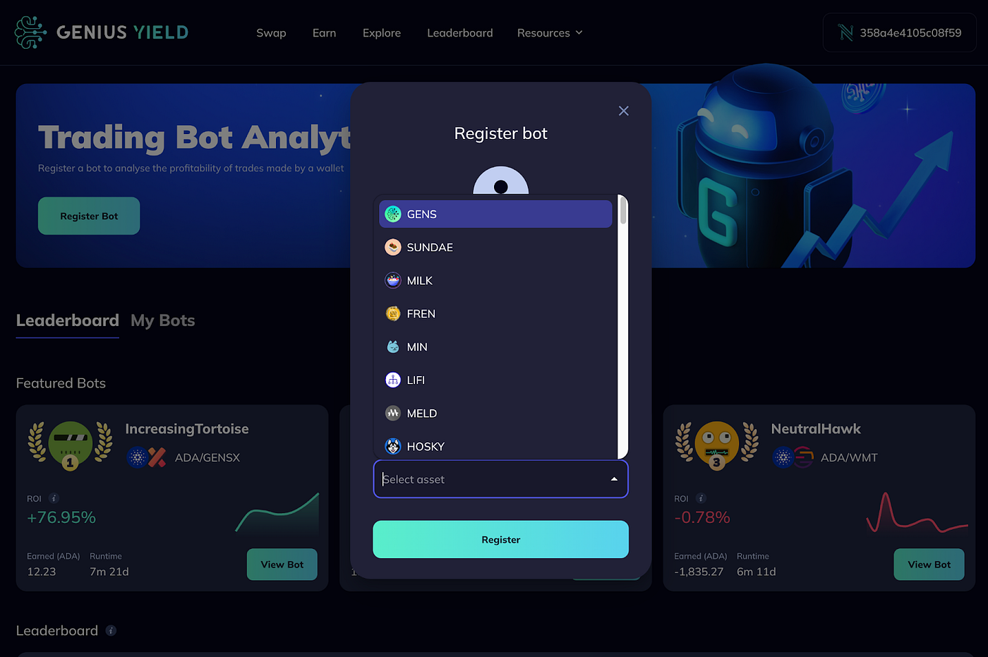 The Trading Bot Leaderboard is Live! | by Genius Yield | Medium