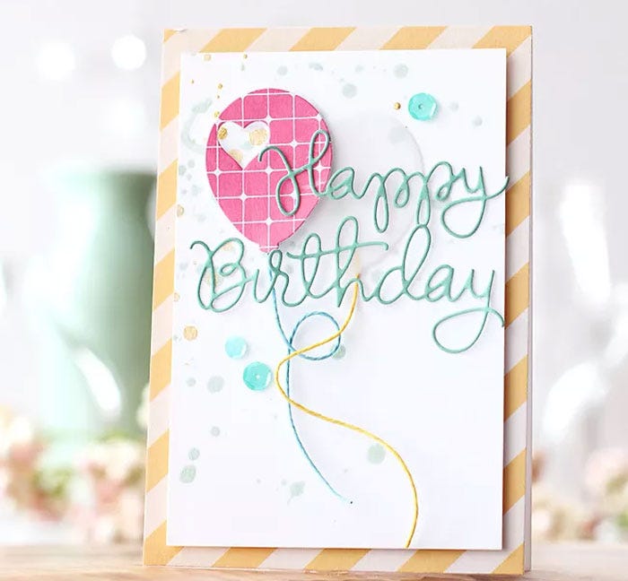 Homemade happy sale birthday cards