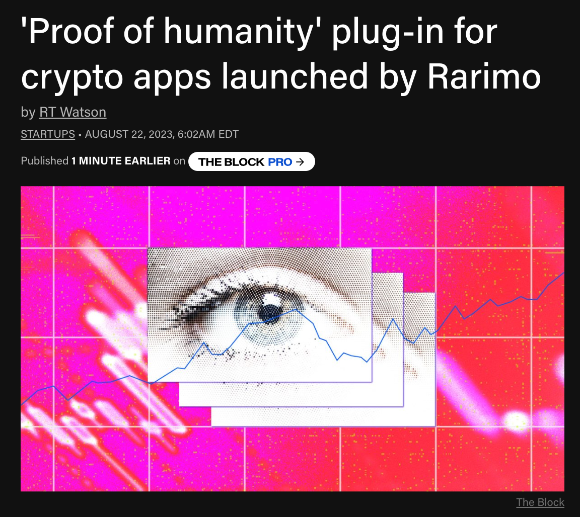 Proof-of-Humanity: Recap and Findings | by Rarimo | Medium