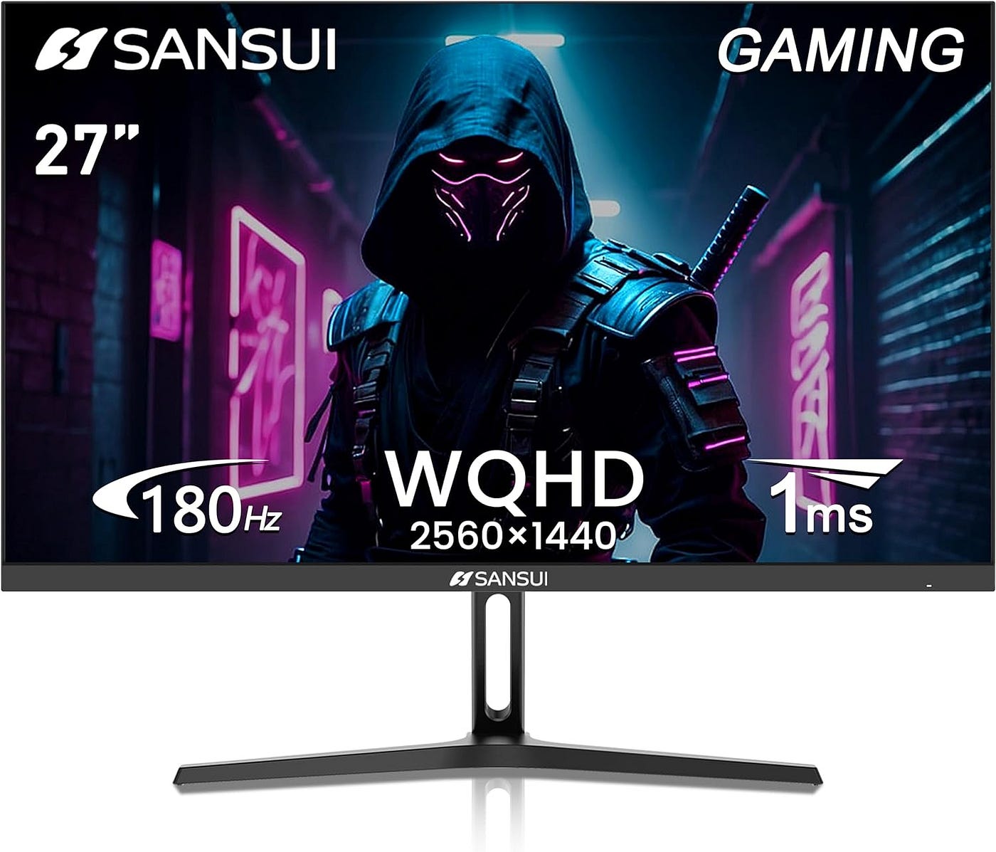 SANSUI 27 Inch WQHD Gaming Monitor Review
