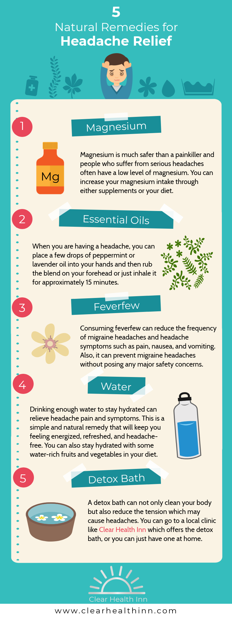 5 Natural Remedies for Headache Relief | by Sandy Chen | Medium