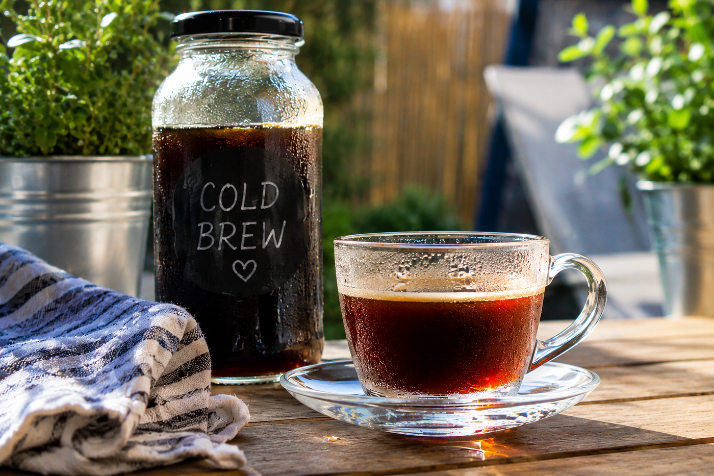 Wenn der Kaffee kalt sein darf: Mein einfacher Cold Brew 😎☀️ — Christian Bachmann