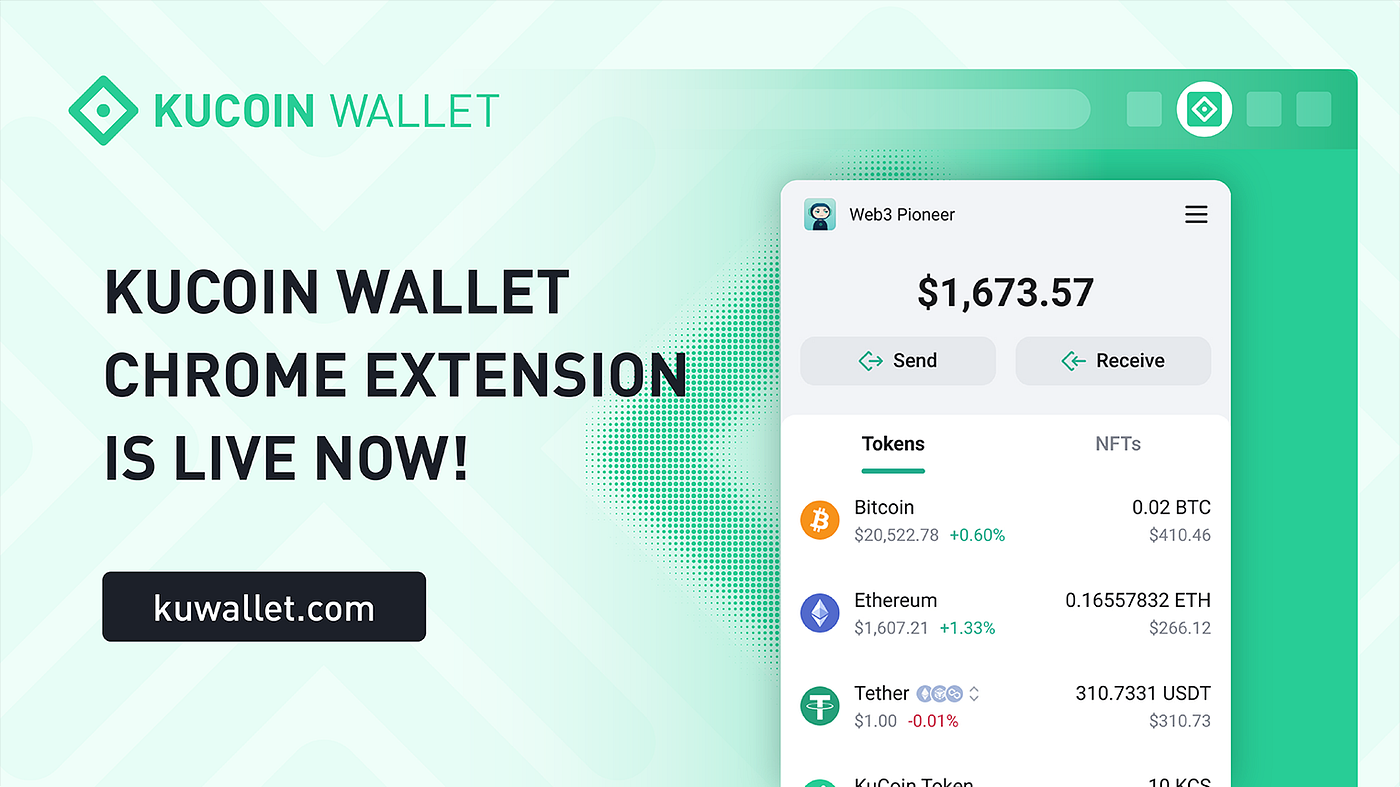 KuCoin Wallet Announced the Launch of Chrome Extension Officially! | by  Halo | Medium