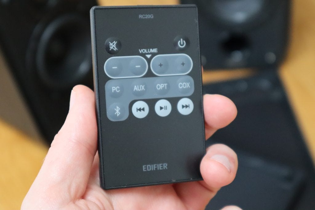 Edifier store r1850db remote