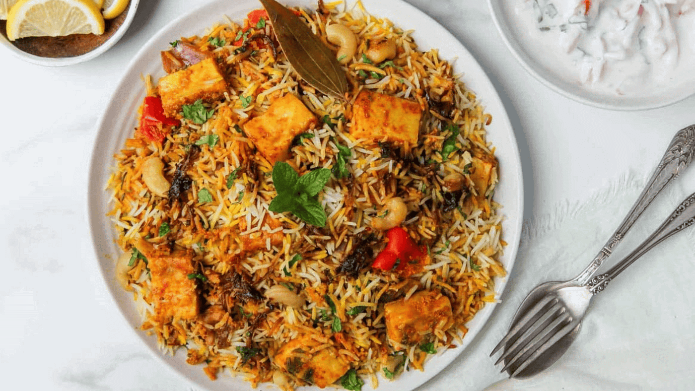 Paneer Biryani in Austin — A Flavorful Vegetarian Delight at Kuppanna