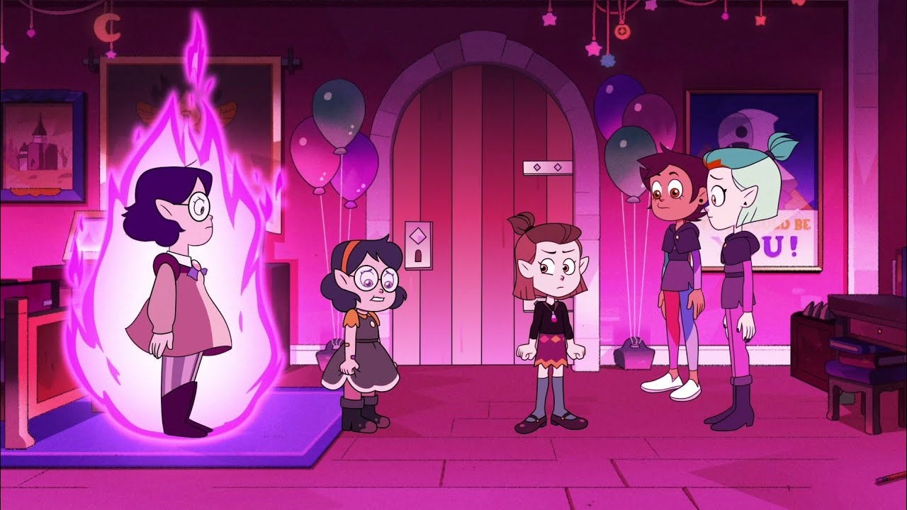 You're a star! callback to Season 1 Episode 3), The Owl House