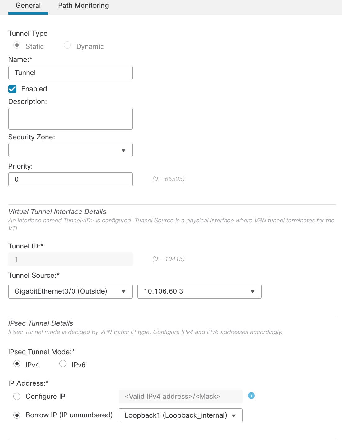 Cisco Firepower Threat Defense IKEv2 VPN with Dynamic VTI using Pre-shared  Keys | by TECHNOXI | Medium