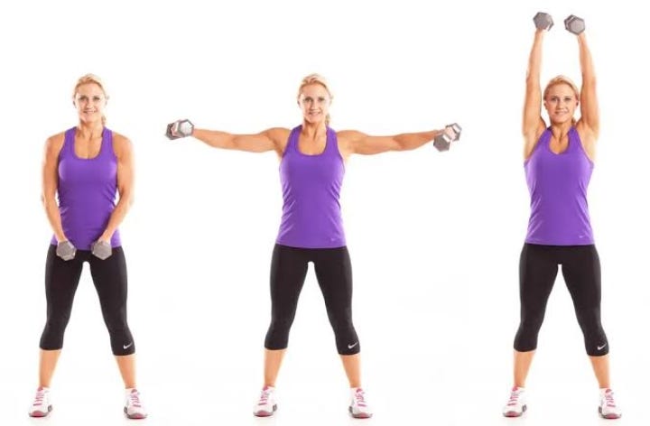 Women's Shoulder Exercises For Strength And Tone, by Miss__Azka