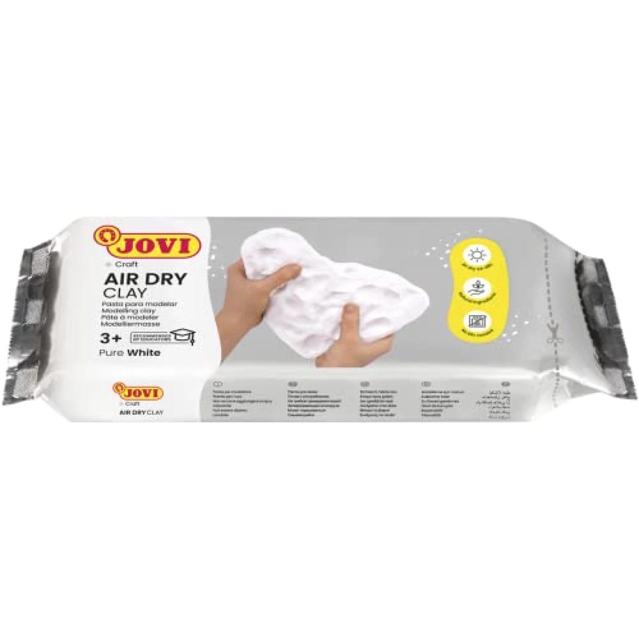 ACTIVA Supreme Artist's Air-Dry Modelling, 2.2 pounds, White Clay