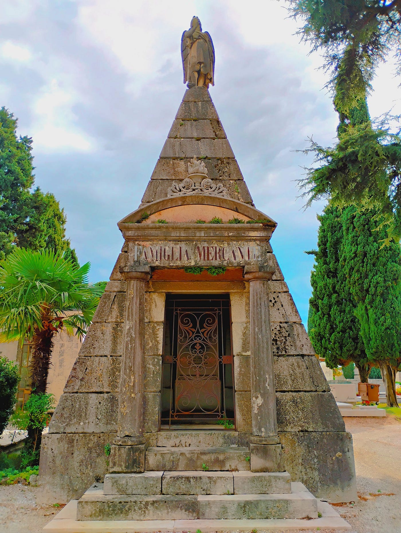 When Loved Ones Go Missing From Our Lives: The Santa Croce Cemetery in Bassano del Grappa, Italy