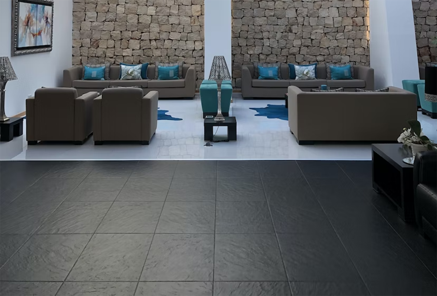 Slate Tile. Slate Tile Elegant Multi Colour and by