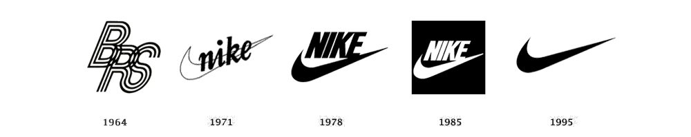 Nike Logo Evolution — The $35 Swoosh | by The Logo Creative™ ✏ | Medium