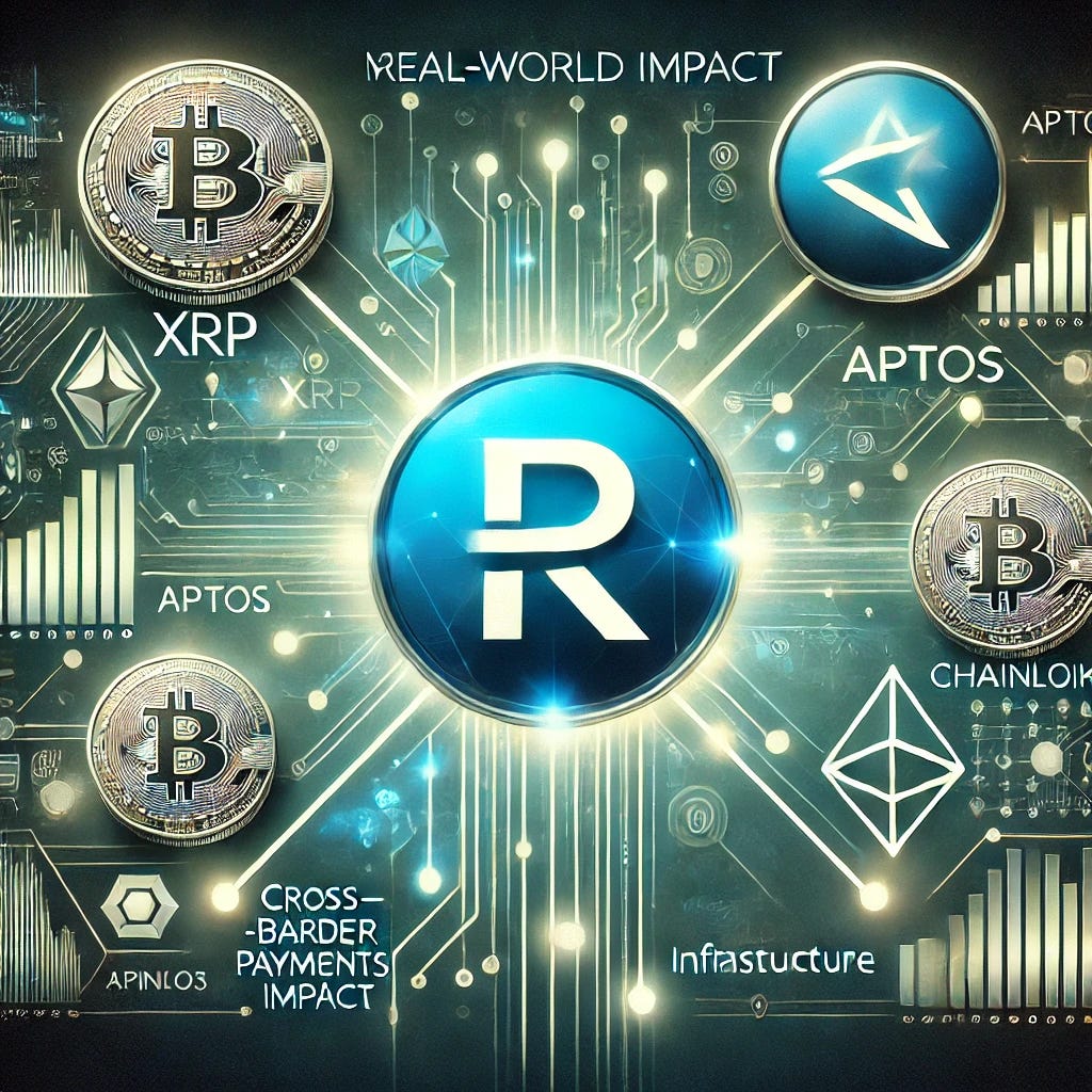 Top Crypto Projects Making Real-World Impact: XRP, Aptos, and Chainlink |  by AshenWolveDEFI | Medium