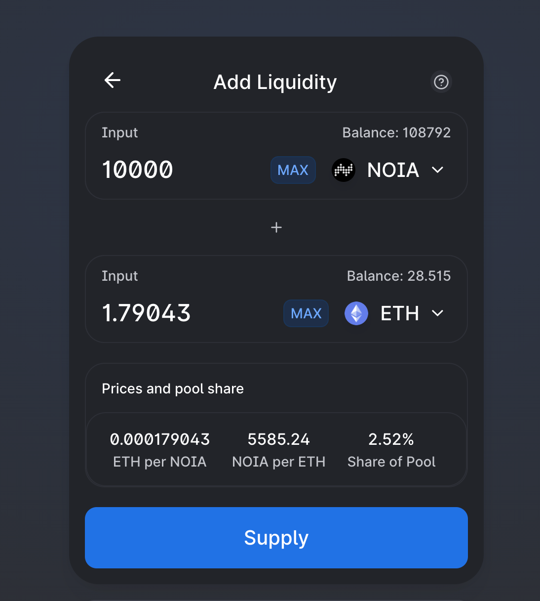 Introducing the NOIA Liquidity Program on Uniswap | by Domantas Jaskunas |  Medium