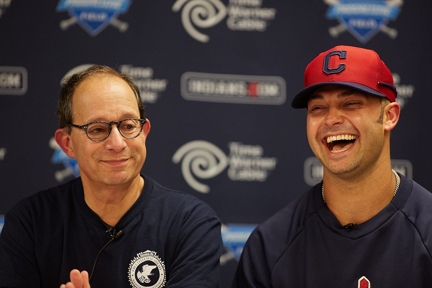 Nick Swisher all smiles these days