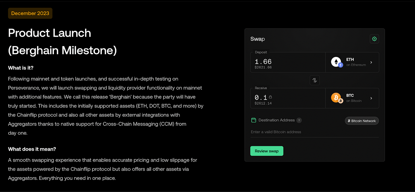 Project Review: Chainflip. The Efficient Cross-Chain Swapping… | by  Morningstar Ventures | morningstar-ventures | Medium