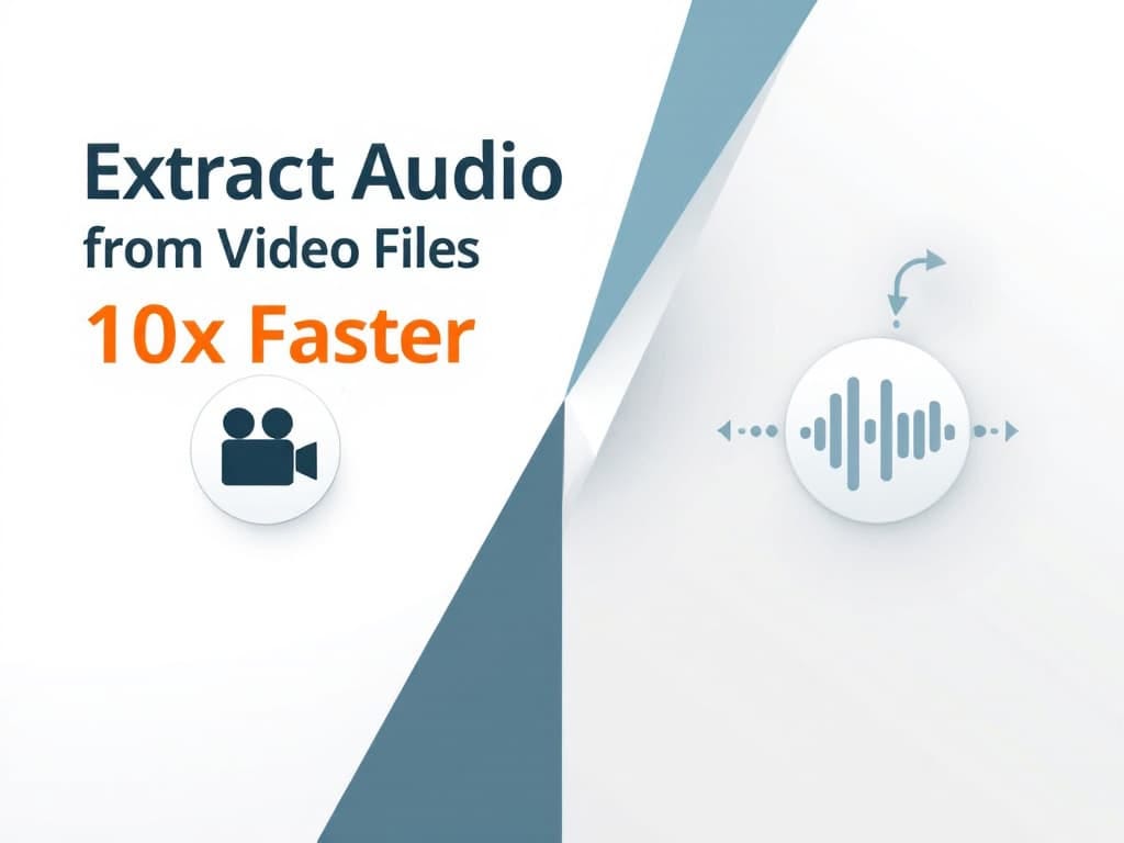 Extract Audio from Video Files 10x Faster with This Simple Hack 