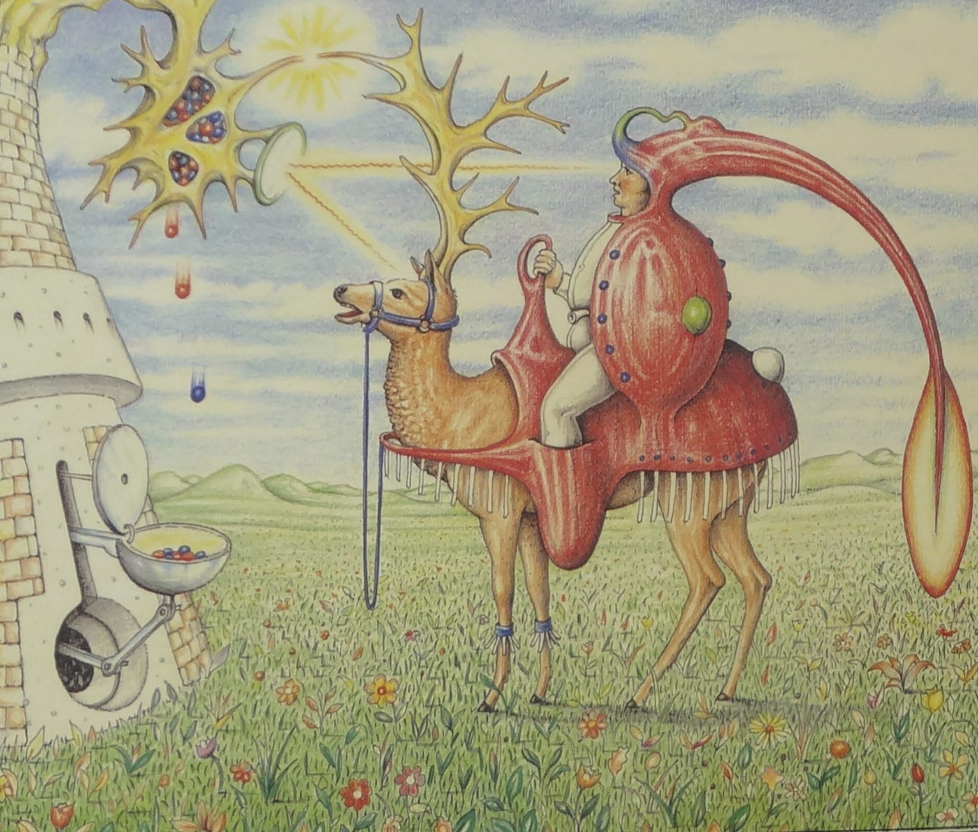 Codex Seraphinianus” and “Book of Miracles”, by Levente
