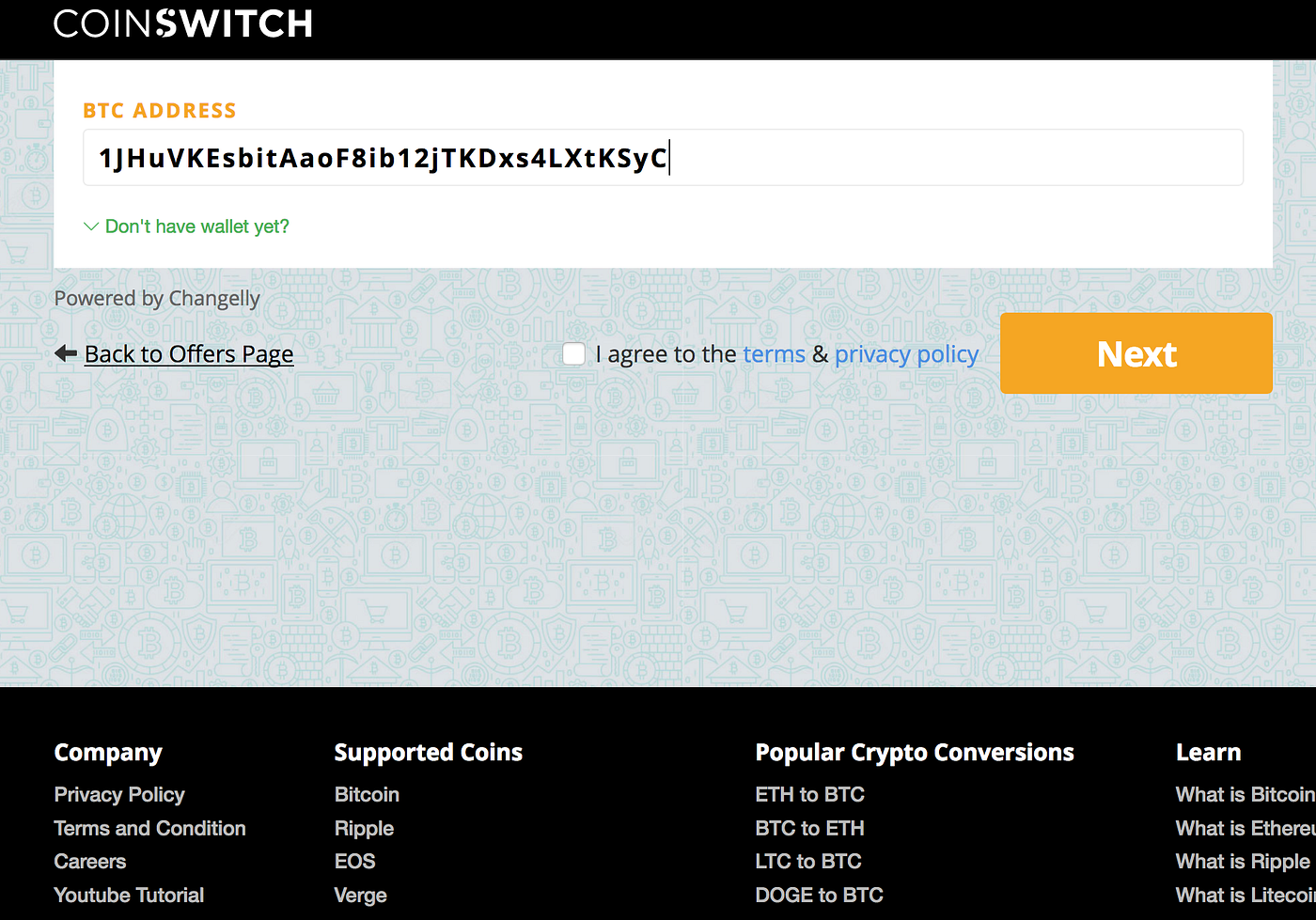 How To Convert Ripple (XRP) To Bitcoin (BTC) From CoinSwitch | by  CoinSwitch | CoinSwitch | Medium