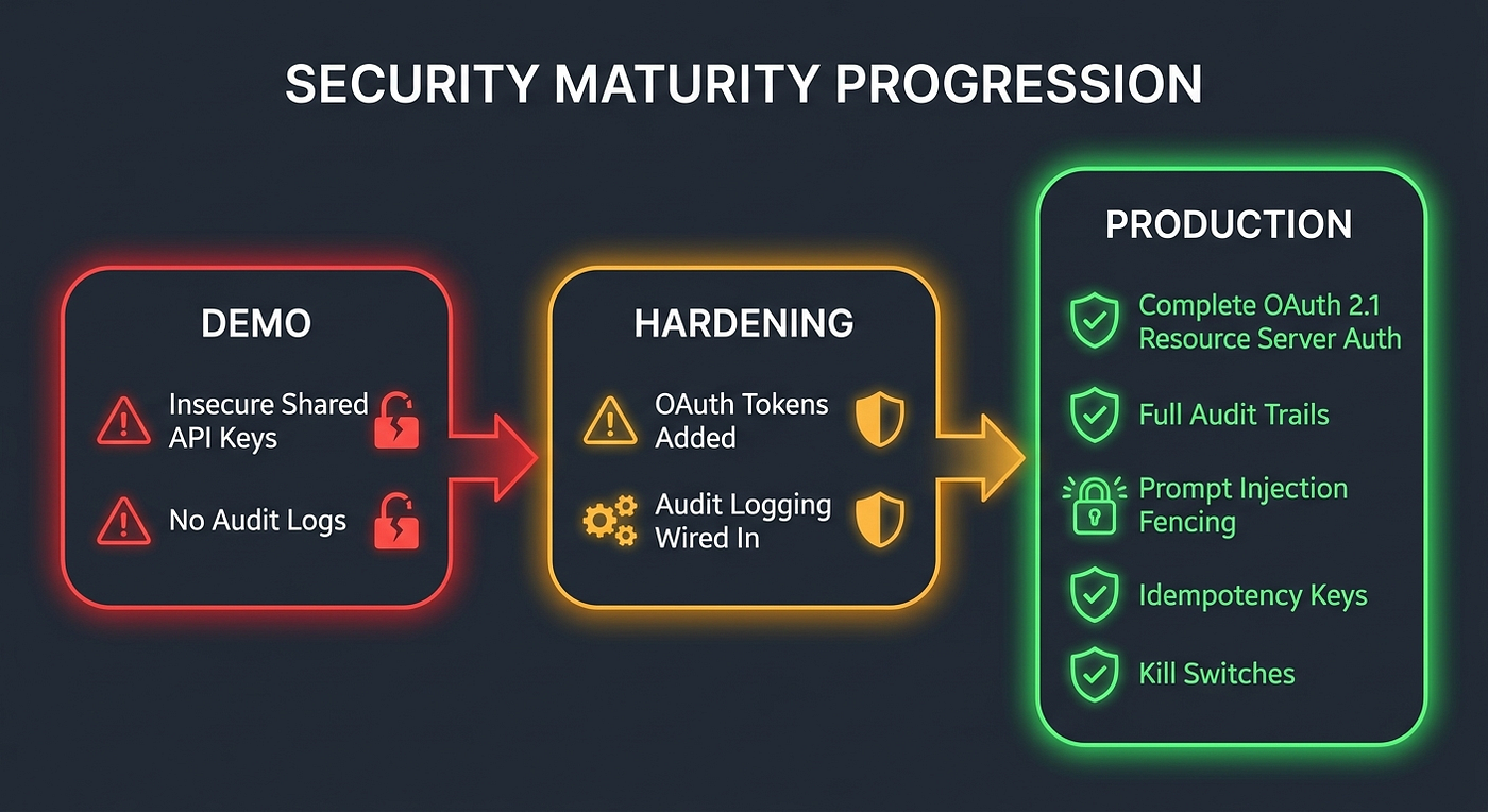 Why Your MCP Server Fails Its First Security Review: 14 Gaps ...