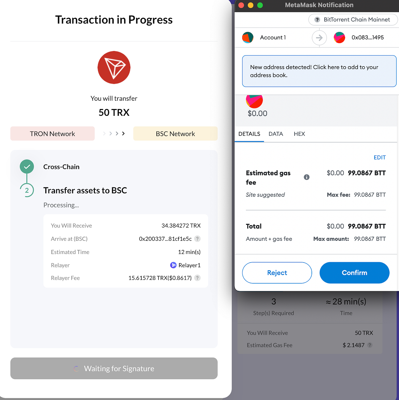 A Step-by-Step Guide to Migrating Binance-peg TRX to BTTC-bridged Version  TRX | by TRON DAO | Medium