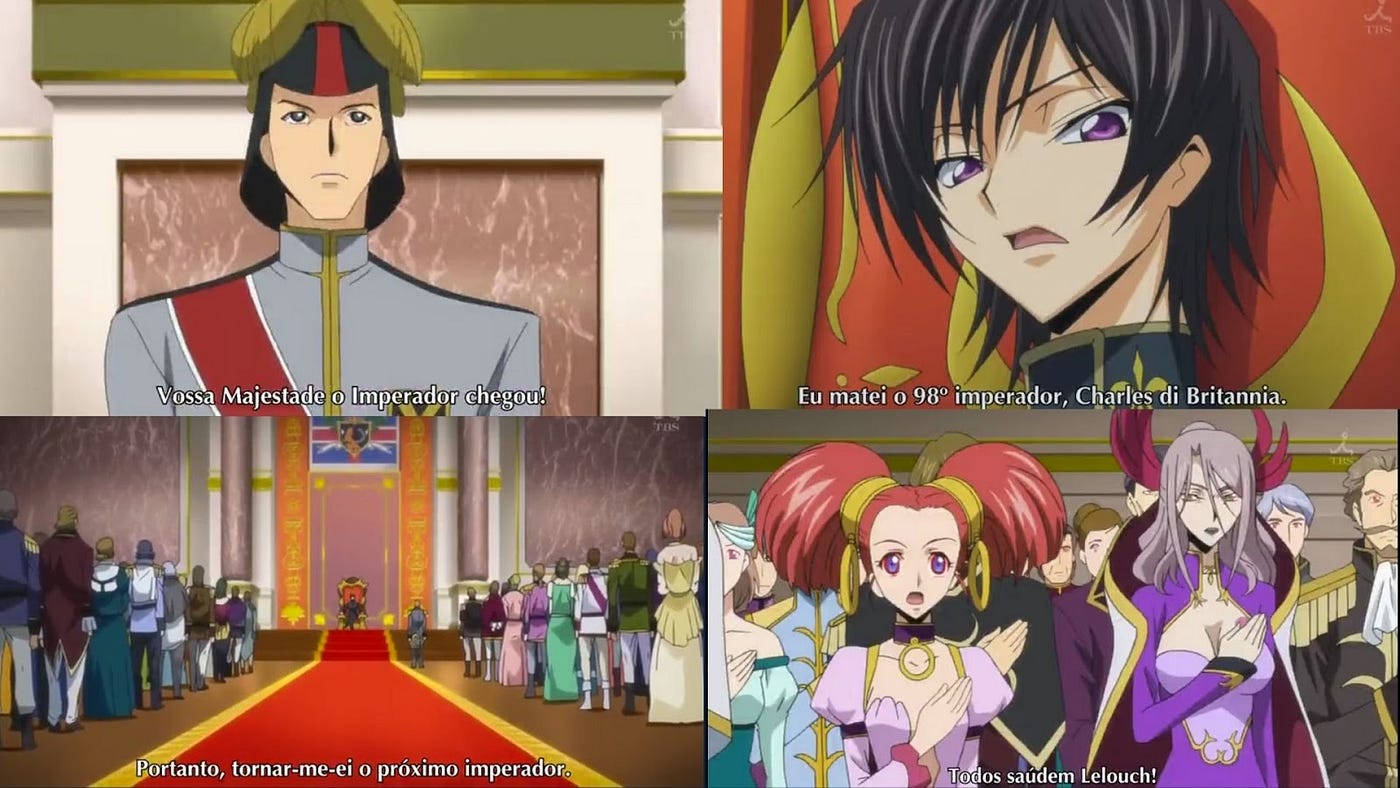 Code Geass e o que isso me diz sobre como lidar com o mundo