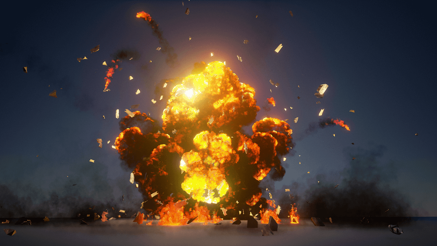 Explosions. Теория больших и маленьких взрывов. | by Nikita Goncharuk |  Game Dev | Medium