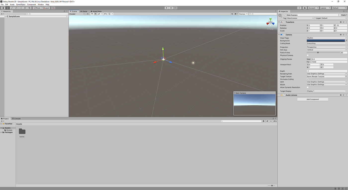 Unity3D: Learning the Editor. Hello everyone, today I installed a new… | by  Gabriel Perez | Medium