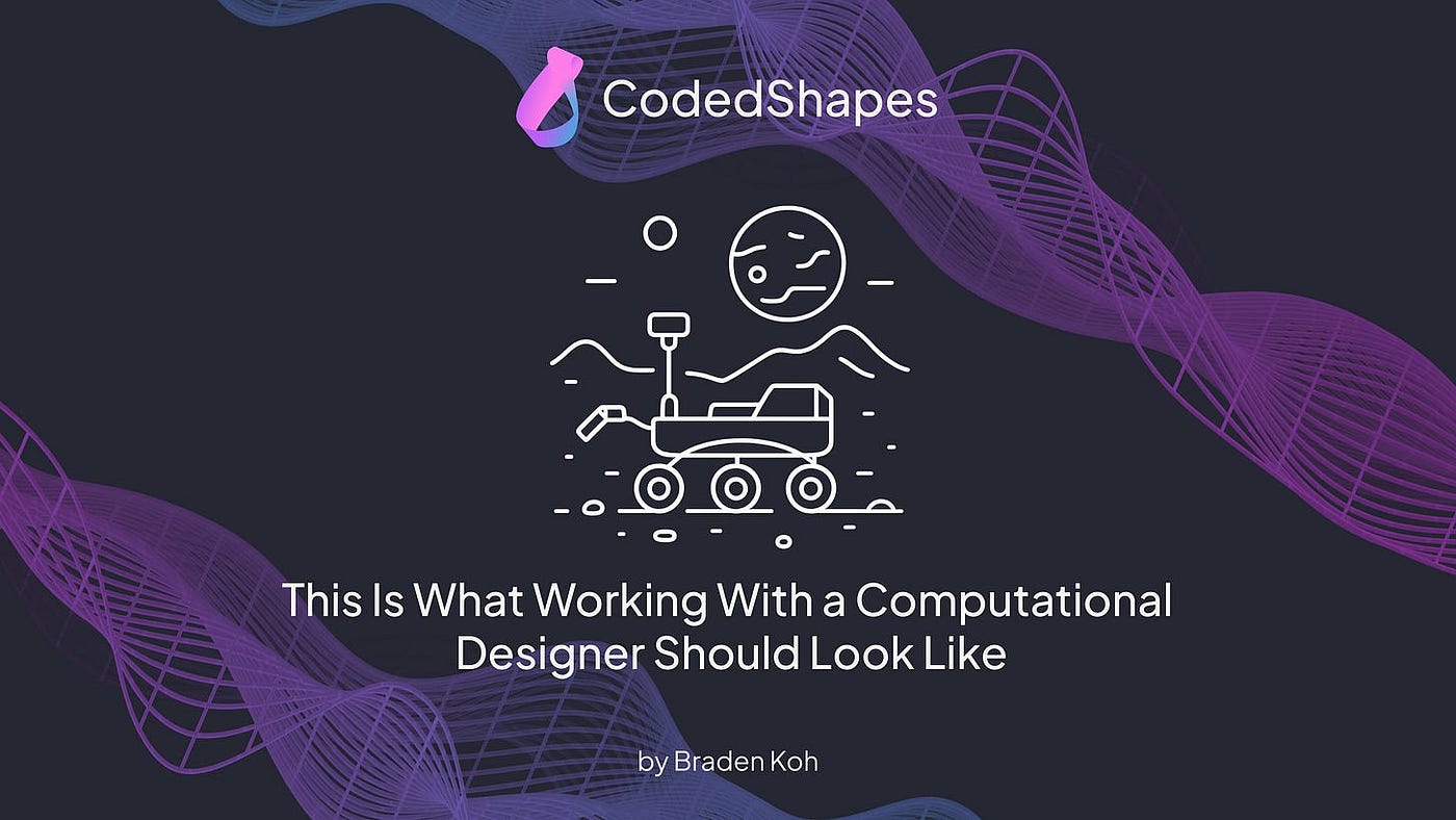 This Is What Working With a Computational Designer Should Look Like