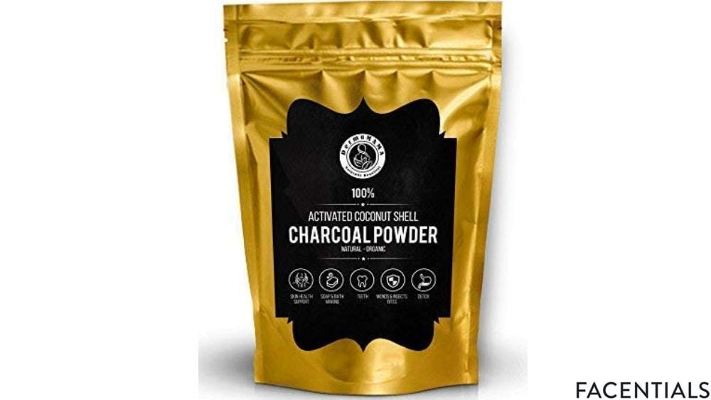 OMWAH Organic Activated Charcoal Powder, Food Grade, Ultra Fine 16