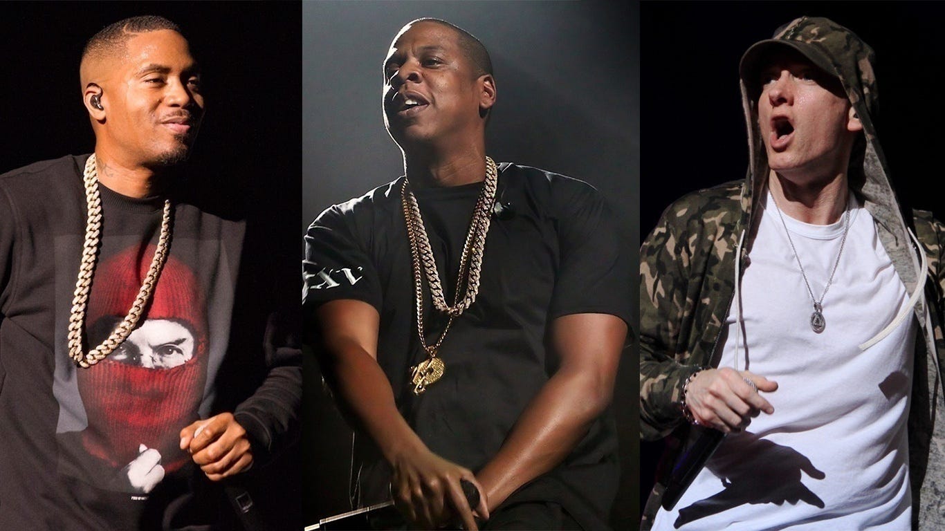 What Eminem Says About Jay Z and Nas. | by Obeawords | Medium