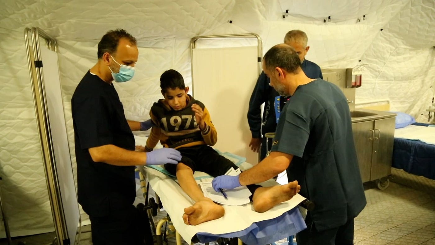 UAE Medical Volunteers Extend a Healing Hand: Field Hospital in Gaza  Receives Support | by Eshita Verma 🇮🇳 🇦🇪 | Dec, 2023 | Medium